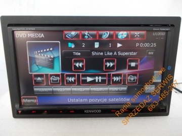 KENWOOD DNX7260BT GPS-КАРТА ЕС 2023 USB DVD BT