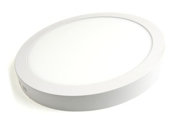 PANEL LED NATYNKOWY OKRĄGŁY PLAFON 24W NEUTRALNY