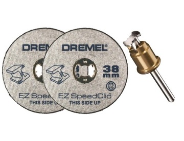 TRZPIEŃ SC402 + 2 TARCZE SC456 EZ SpeedClic DREMEL