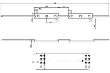 ART SUPER ПОДСВЕТКА: 3xLED-FLUX/ПВХ W.-ТЕПЛЫЙ