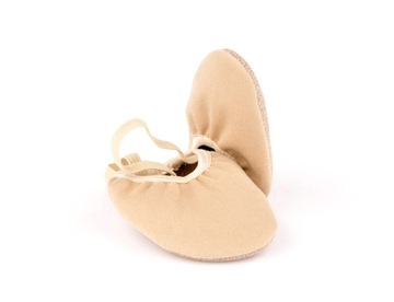 Аппликатурные туфли для гимнастики и танцев Модель «Херсон», размер 30, телесного цвета.
