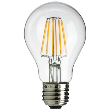 Żarówka LED FILAMENT A60 E27 6W=48W 600 Im Ciepła