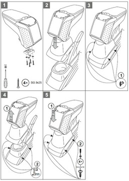 LOKETNÍ OPĚRKA ARMSTER II VOLKSWAGEN POLO 2009 BEZ ETUI