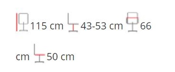 СТИЛЬНОЕ офисное кресло серое Q-087