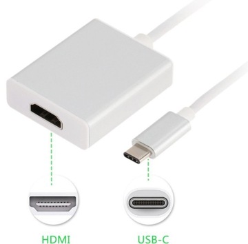 Адаптер USB тип C 3.1 — HDMI 1080p, 60 Гц, 4K