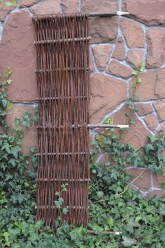 Забор WICKER PALISADE 30/120 с плетеной кромкой