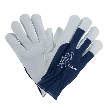 Rękawice robocze KOZIA SKÓRA BLUE roz.9 PARA