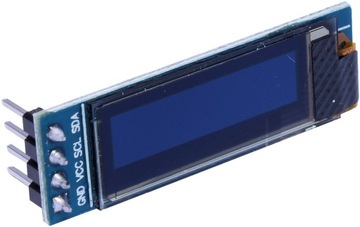 OLED-дисплей 0,91 SSD1306 Arduino I2C Белый