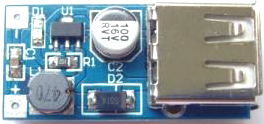 Przetwornica STEP-UP BOOST 0,9-5V na 5V USB_LCT078