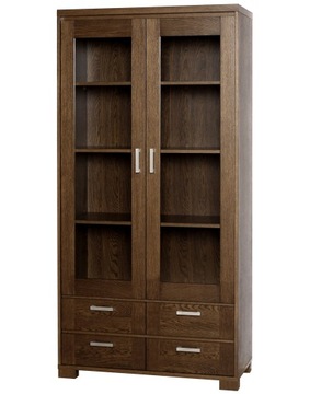 Witryna Milano SM-W1/B Dąb orzech V-20 MEBLOLAND
