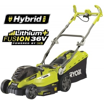 Газонокосилка RYOBI HYBRID RLM18X36H250 2 x 5,0 Ач