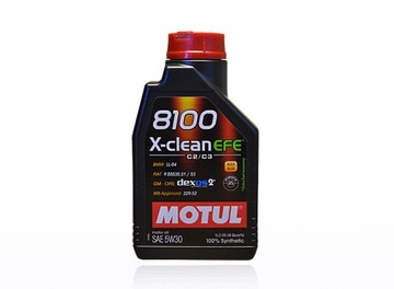 MOTUL 8100 X-CLEAN EFE C2/C3 5W30 1L DEXOS2 LL04