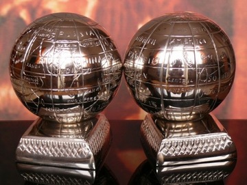 ПОДСТАВКИ ДЛЯ КНИГ СЕРЕБРЯНЫЕ ГЛОБЫ