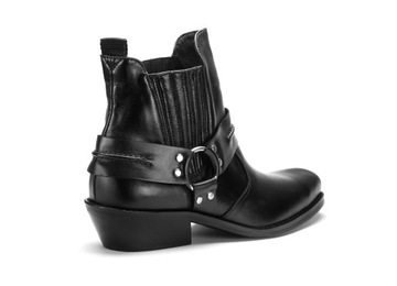 Super Motorcycle Cowboy Boots 610 Мужская кожа
