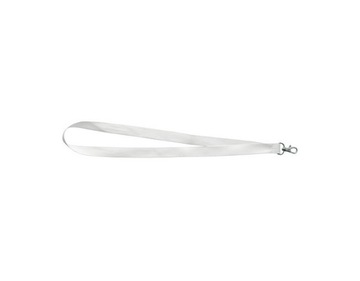 Smycz, smycze z nadrukiem białe 2cm, 30 szt