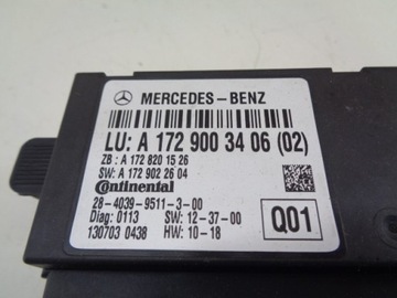 MB W166 W212 MODUL AUTORÁDIO A1729003406