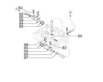 Комплект прокладок отопителя DeLonghi 5 мм.