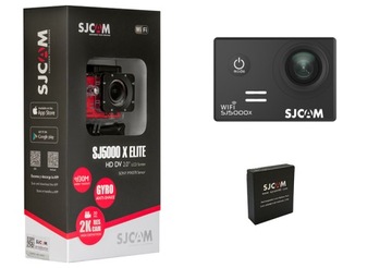 SJCAM SJ5000X ЭЛИТНАЯ СПОРТИВНАЯ КАМЕРА + АКСЕССУАРЫ