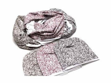 WYPRZEDAŻ Damski bawełniany komplet dresowy BEANIE