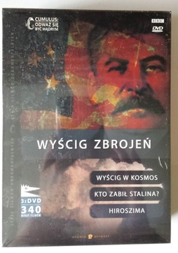 WYŚCIG ZBROJEŃ - BBC dokument [3 DVD] w folii