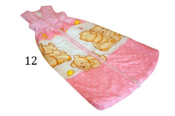 ŚPIWÓR ŚPIWOREK DO SPANIA 92-98 cm DUŻO WZORÓW