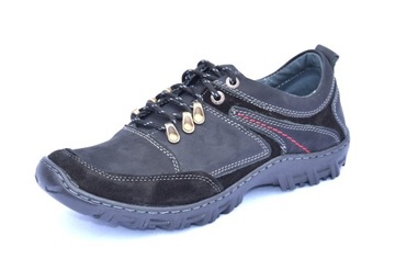 Buty trekingowe górskie polskie skórzane 0241CC