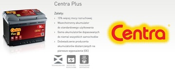 CENTRA CB740 АККУМУЛЯТОР 74Ач 680А