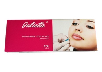 KWAS HIALURONOWY USIECIOWANY JULIETA DEEP 2ml 25mg