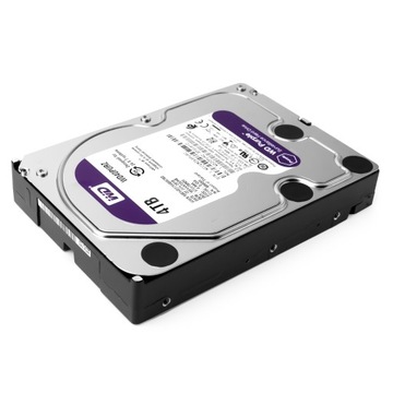 ДИСК ДЛЯ МОНИТОРИНГА КАМЕРЫ WD PURPLE ОБЪЕМОМ 4 ТБ, РАБОТА 24 ЧАСА