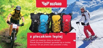 Рюкзак BUZZARD ZAMBEZI PREMIUM 2.0 черно-красный