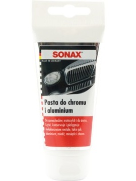 SONAX Pasta do polerowania chromu i Aluminium 75ml