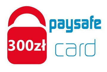 PaySafeCard 300 zł PSC Kod PIN Karta Portfel 300zł