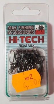 Krętlik z agrafką Scandi - MAX Fishing Team - nr 2