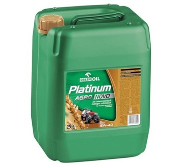 Масло моторное Orlen Oil для двигателя Platinum AGRO NOVO 15W-40 | 20л