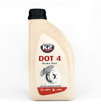 K2 DOT 4 DOT-4 PŁYN HAMULCOWY 1000 ML 1L