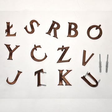 Cyfra Numer na posesję, budynek, dom 3D aluminium