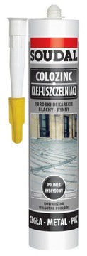 Uszczelniacz Soudal odcienie szarości 290ml