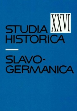 Studia historica slavo-germanica