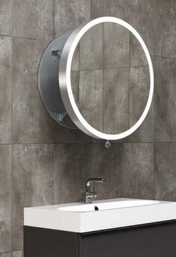 ЗЕРКАЛО РАЗДВИЖНОЕ MIIOR MOON Ø 60 LED АРТ. 302601