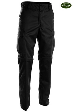 Трекинговые БРЮКИ BDU 2в1 НА МОЛНИИ Чёрные - L