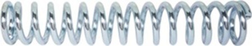 Пружина сжатия 0,8х4,7х15 оцинкованная 3 шт.
