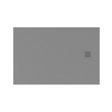 BRODZIK KONGLOMERATOWY POSADZKOWY SZARY 100x80