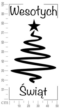 РОЖДЕСТВЕНСКИЕ НАКЛЕЙКИ 100см УКРАШЕНИЕ ОКОННОГО СТЕКЛА 10