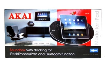 Подставка для динамика Bluetooth AKAI ASB12BK для iPad IP