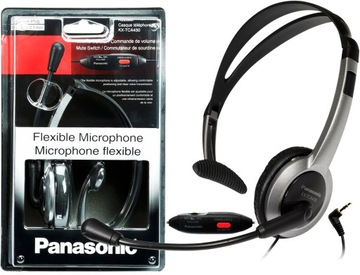 PANASONIC KX-TCA430 słuchawka nagłowna Call Center
