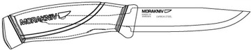 НОЖ MORA COMPANION MG OLIV, НЕРЖАВЕЮЩАЯ СТАЛЬ