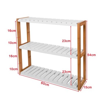 SoBuy FRG28-WN подвесная полка, настенные полки, кухонные полки, полки для ванной комнаты.
