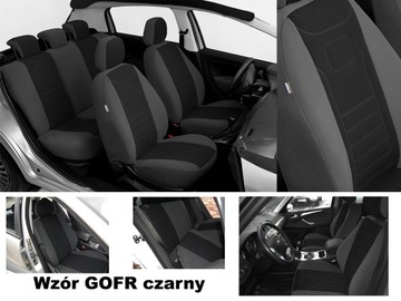 Изготовленные на заказ велюровые чехлы на FORD C-MAX I