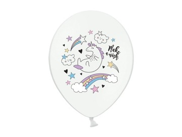 BALON JEDNOROŻEC UNICORN 30 CM BALONY IMPREZA HIT