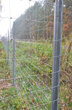 СЕТКА ДЛЯ ЗАБОРА ЛЕСНАЯ 150/10/15 л 50м + КАРКАСЫ